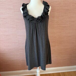 Bordeaux Grey Sleeveless Dress